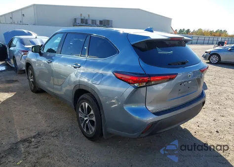 2023 Toyota Highlander Xle z USA, uszkodzony, nr VIN 5TDKDRAH2PS036821